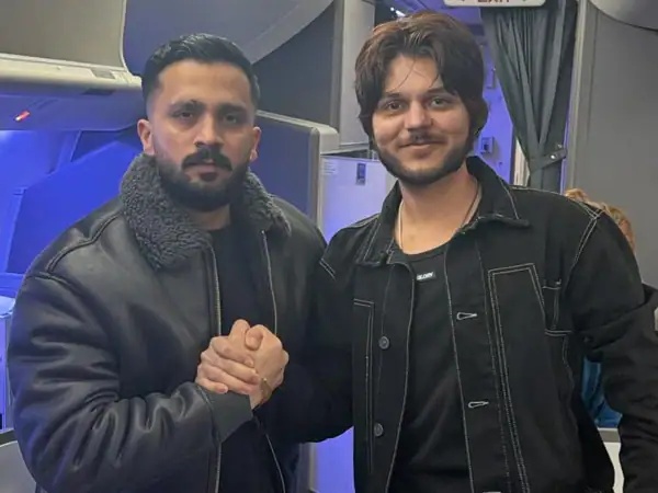 Nadeem Naniwala with Rajab Butt